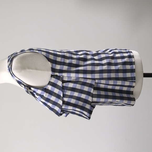 Vintage JC de Castelbajac Sleeveless Checkered Blouse - Picture 5 of 14